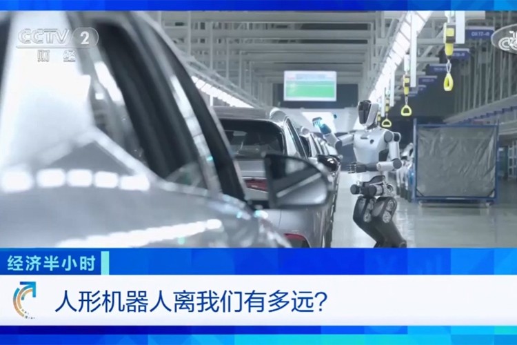 中央电视台《经济半小时》栏目对金年会机器人的专题报道